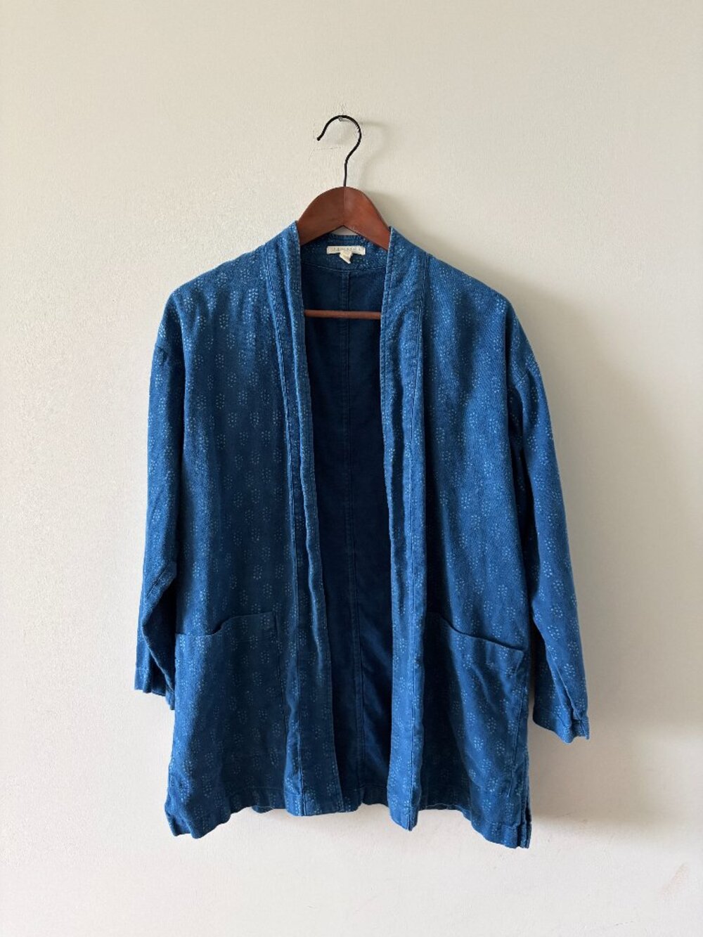 Eileen Fisher Kimono Jacket - Indigo - Petite M